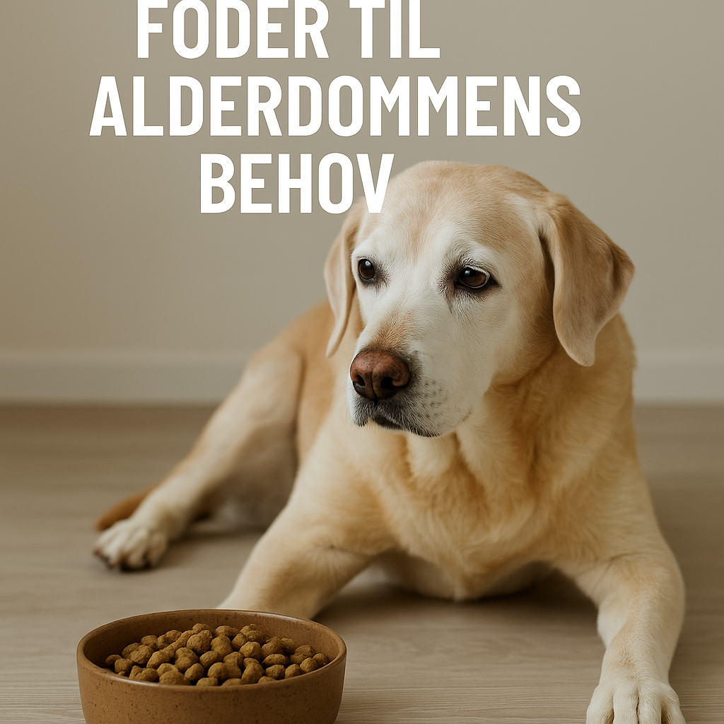 Seniorhunde – foder til alderdommens behov