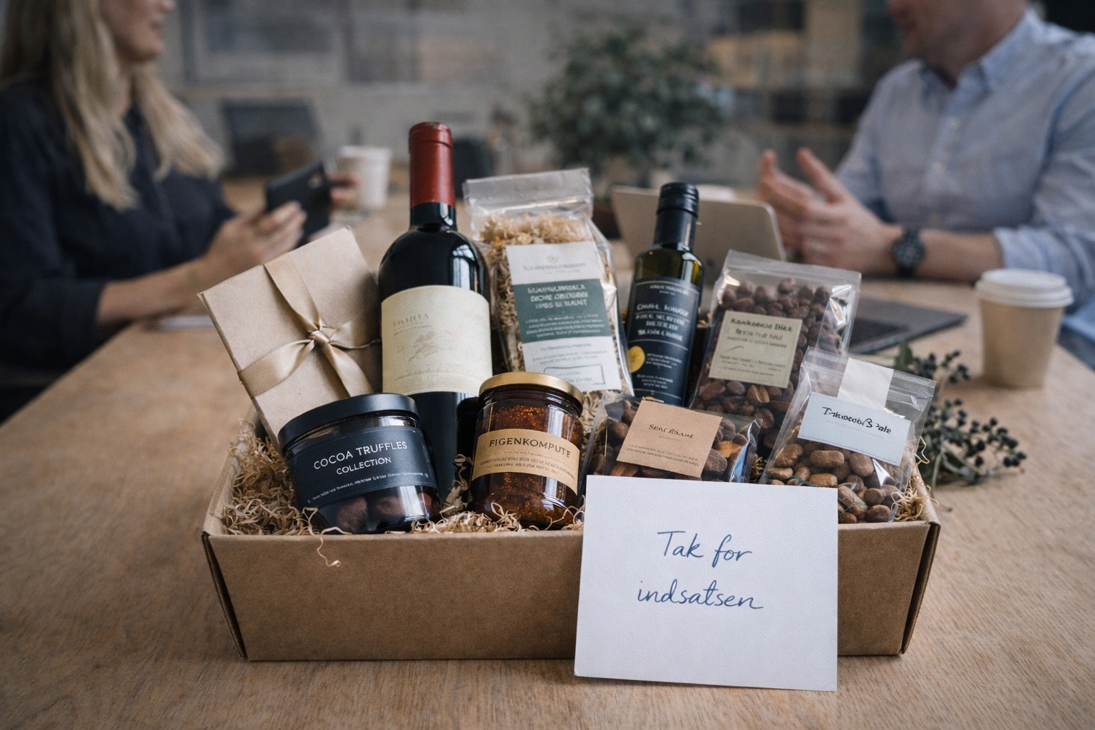 Gastronomiske gaver der styrker relationen mellem virksomhed og medarbejder